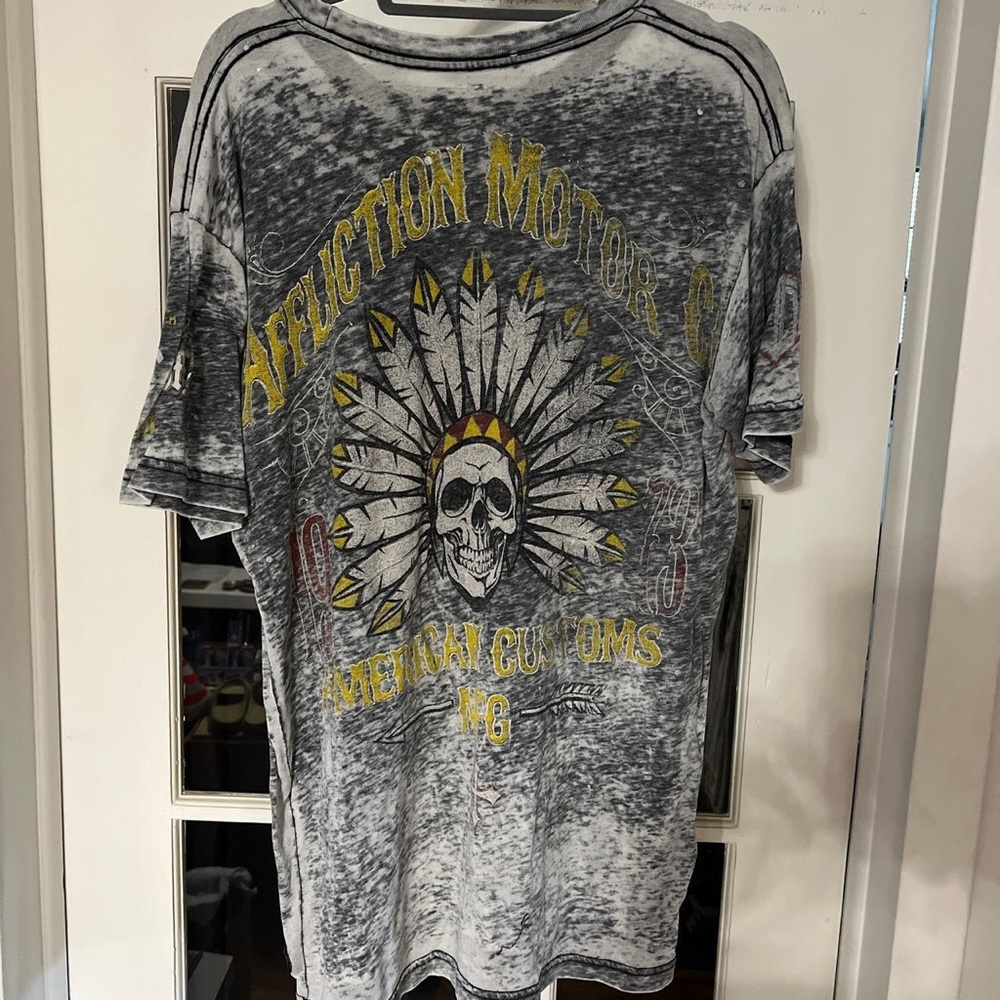 Affliction Mens Graphic Tee
#backtoschool
#streetwear
#bikerwear
#tee
#fall